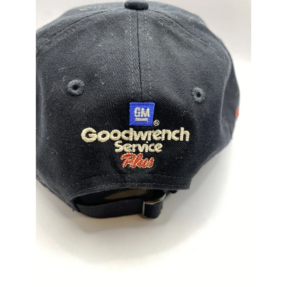 Vintage Dale‎ Earnhardt #3 NASCAR Hat Cap Chase Authentics Black Strapback